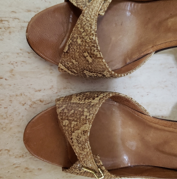 Python/reptile shoes/ vintage - Picture 2 of 8